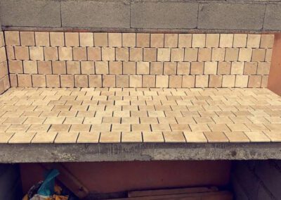 Carrelage paillasse